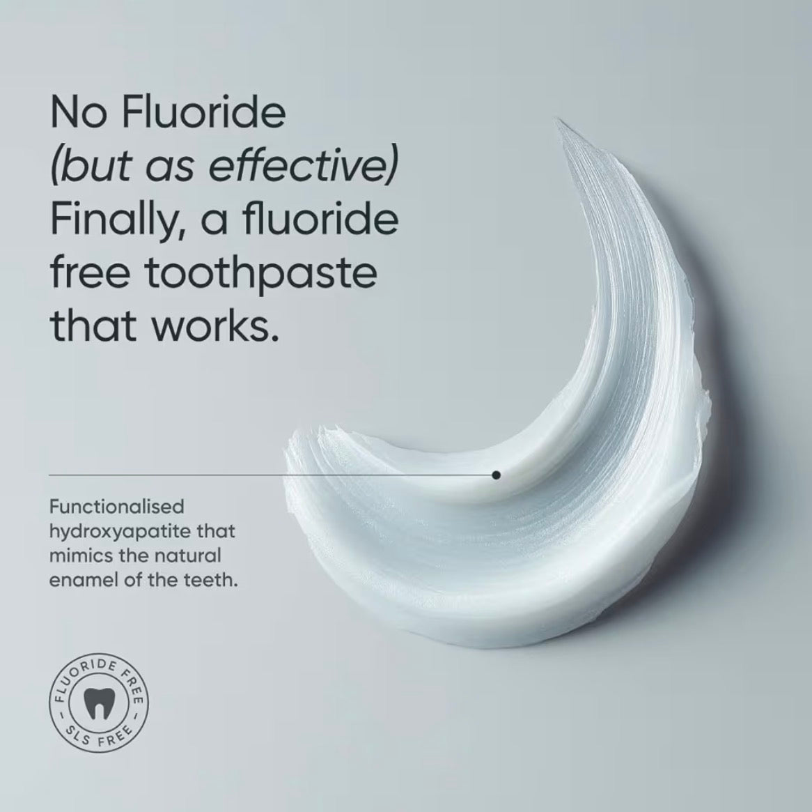 Gutology Mineral Hydroxyapatite Toothpaste 120ml Fluoride Free Wild Mint
