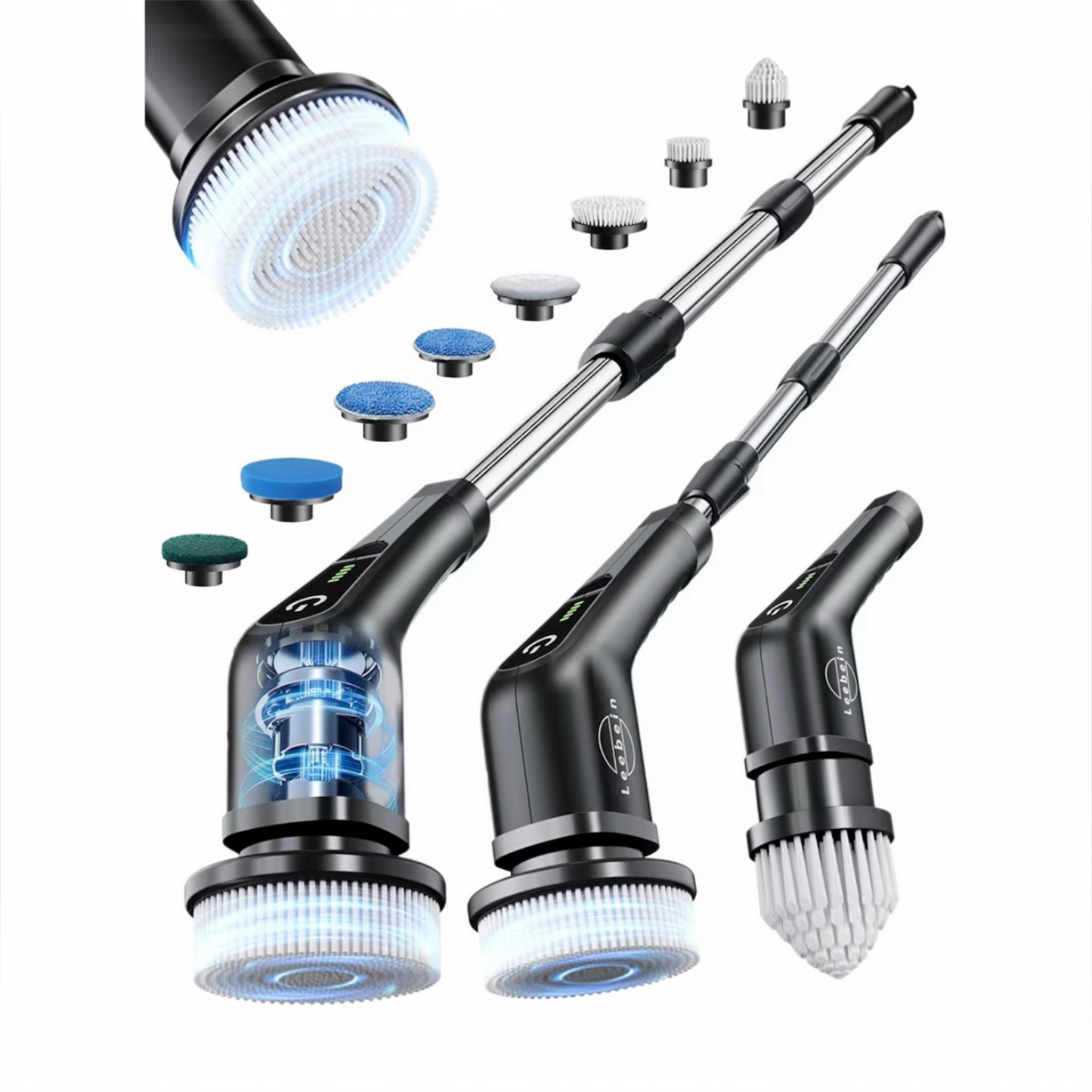 Leebein Electric Spin Scrubber Cordless