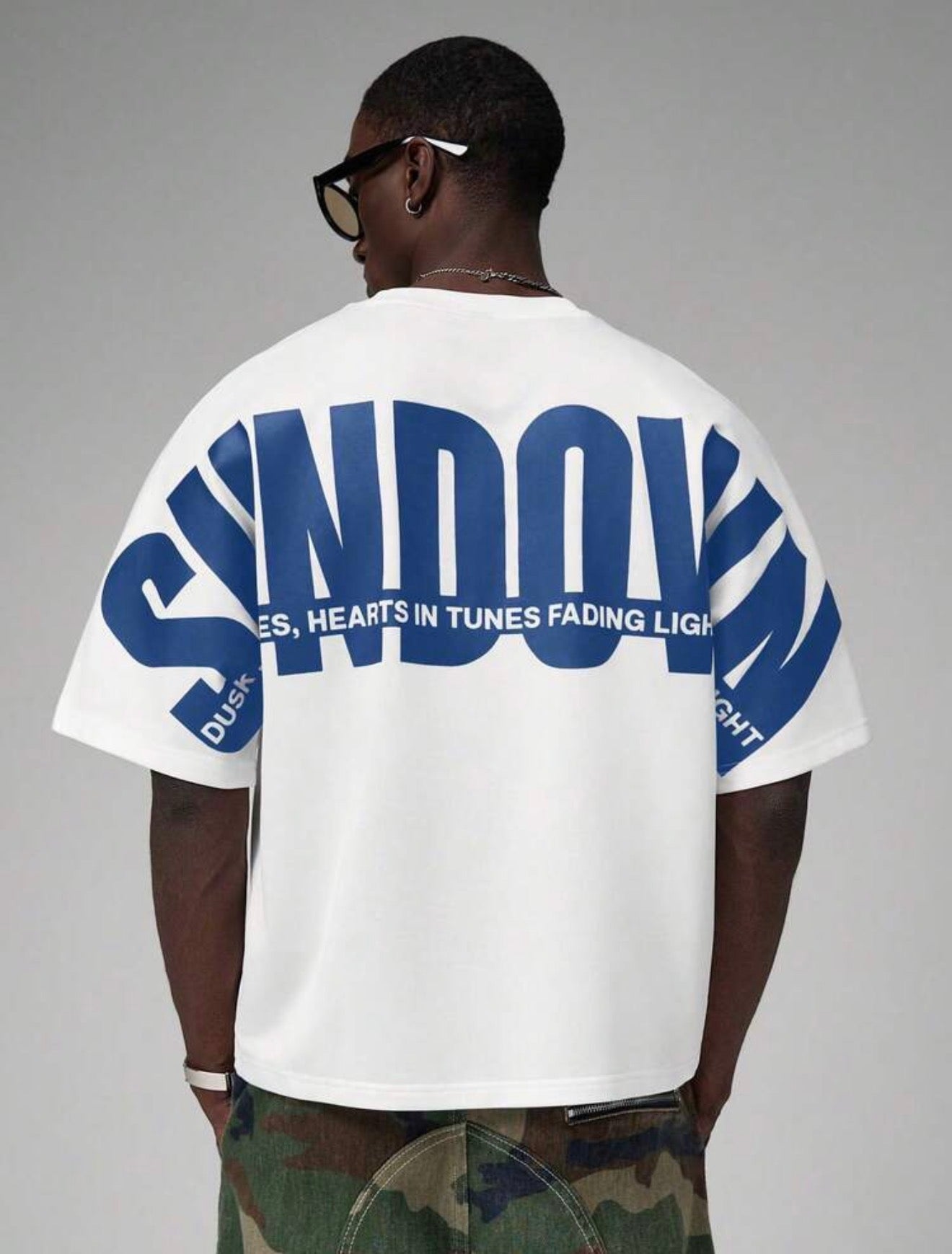 STYNVO Men’s Letter Graphic T Shirt