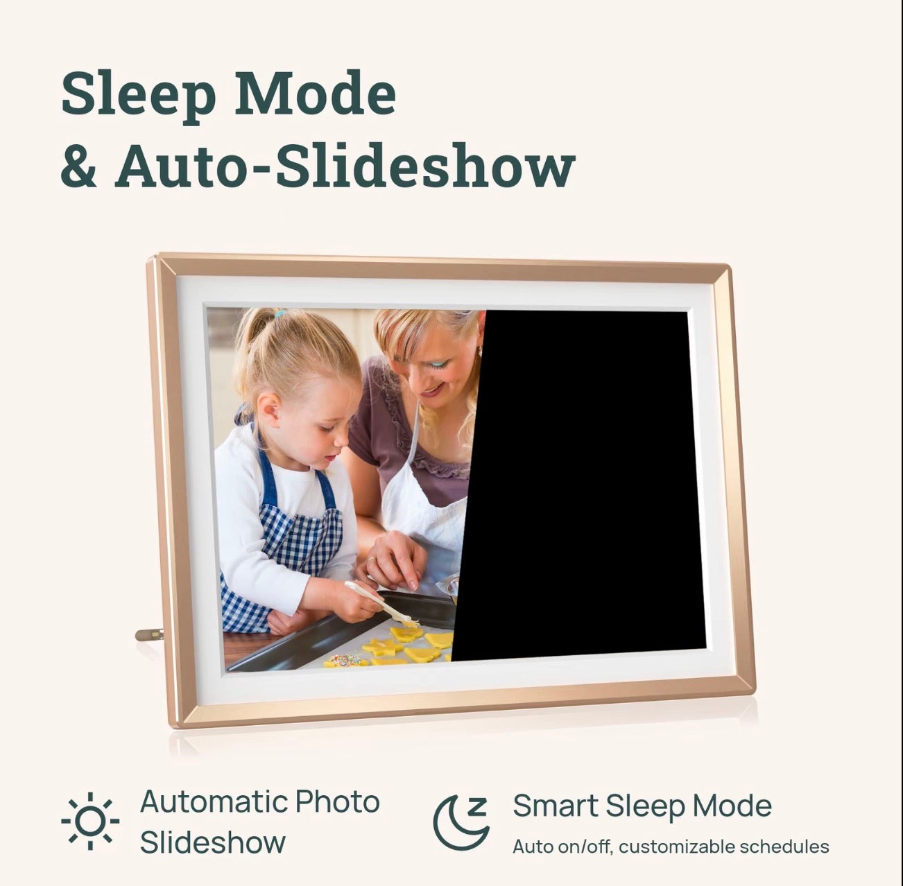 ARZOPA WiFi Touchscreen Digital Photo Frame 10.1”&14”