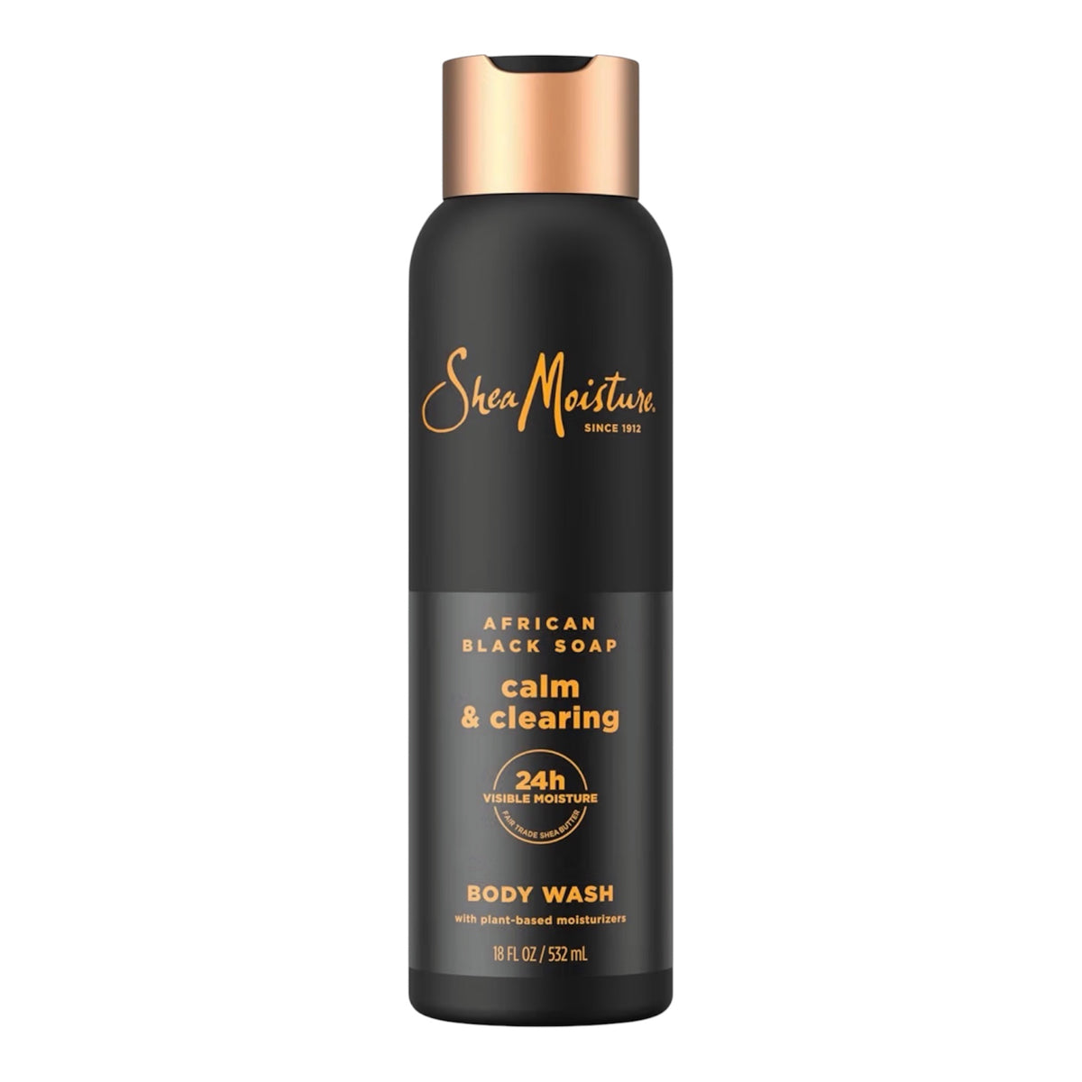 SheaMoisture African Black Soap Body Wash 18 oz | Calm & Clearing Cleanser