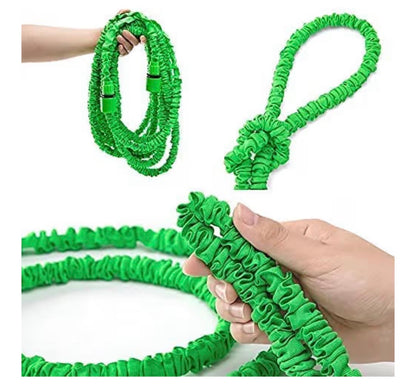 Yiting Expandable Garden Hose Pipe with 8 Function Spray Nozzle