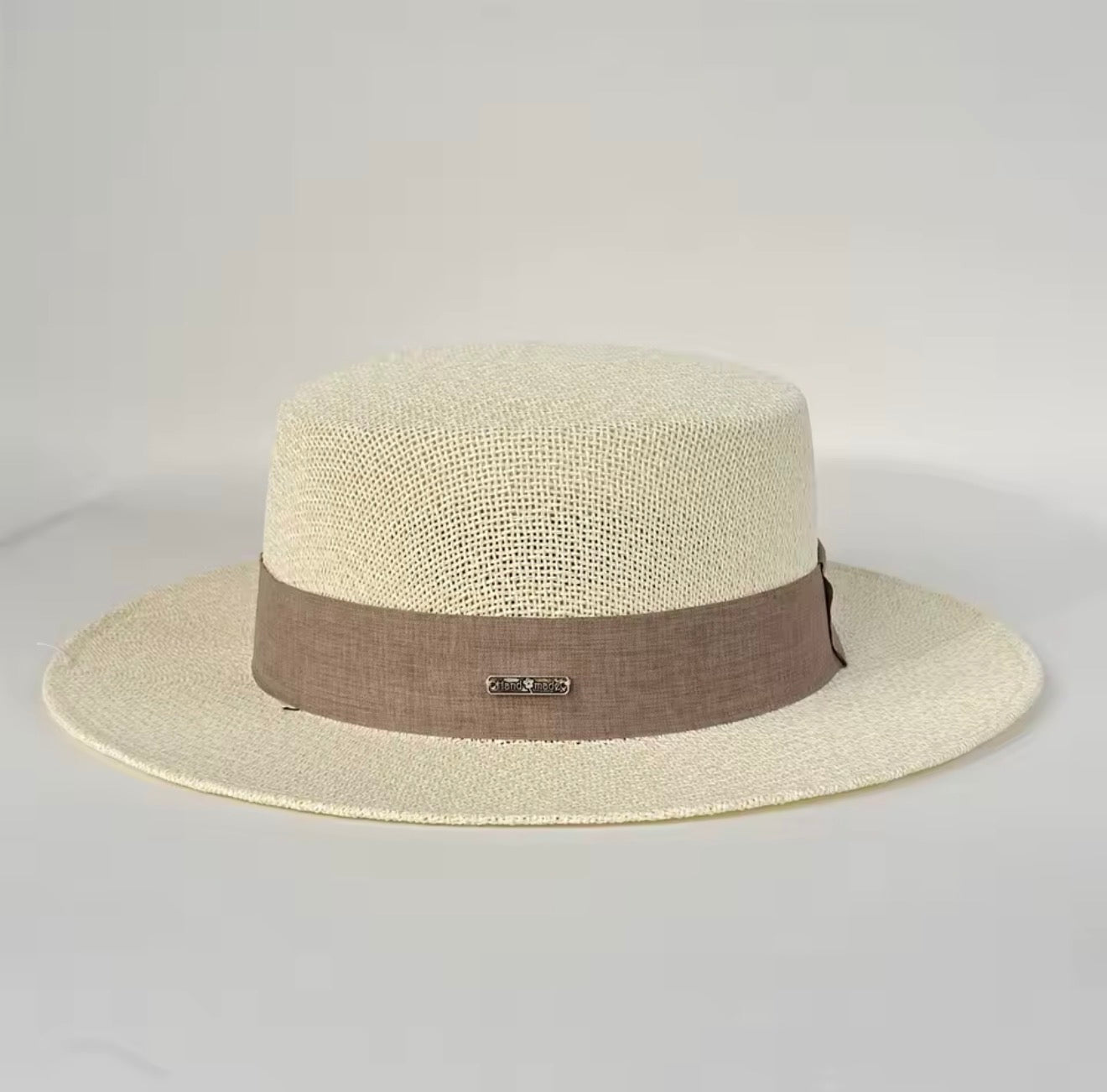 2026 Beach Straw Hat for Women Wide Brim UV Protection Boater Style Summer Hat