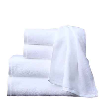 White Soft Cotton Fabric Face Towel, Hotel Bath Towel, Wash Cloths, Hand Towels, Portable Multifunctional Cleaning Towel.