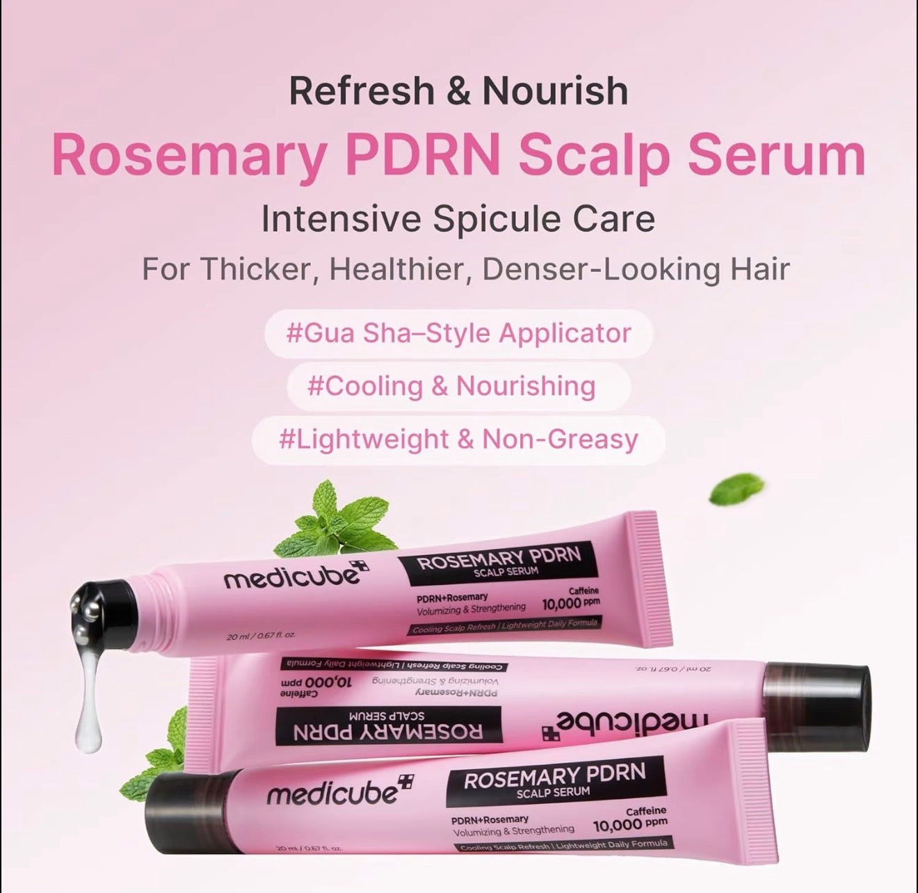 medicube Rosemary PDRN Spicule Scalp Serum 20ml
