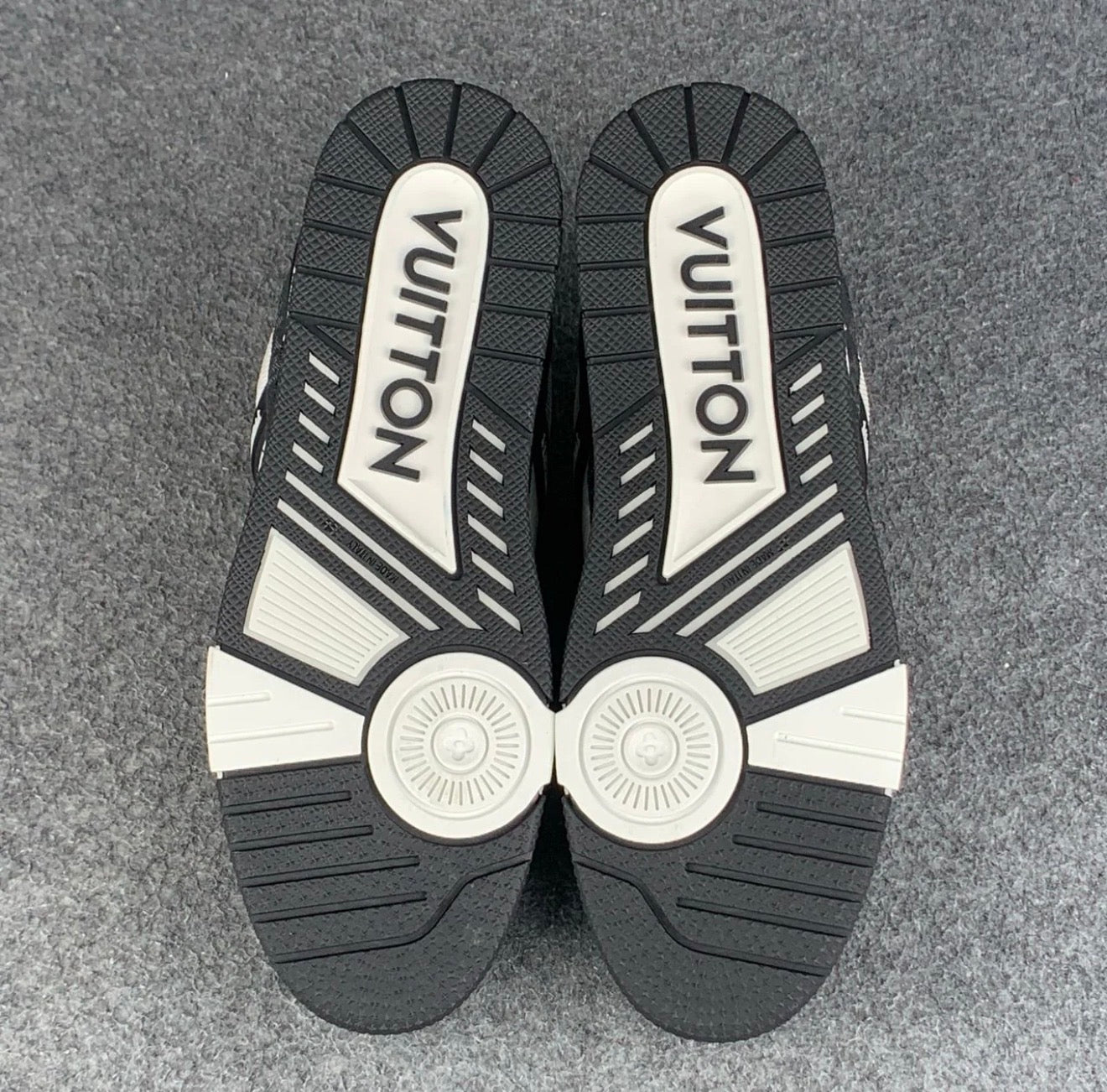 LV Trainer 'Black Monogram Denim'