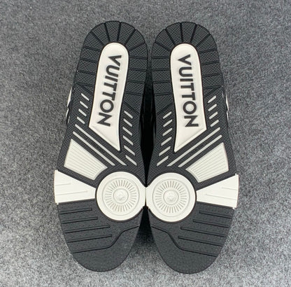 LV Trainer 'Black Monogram Denim'