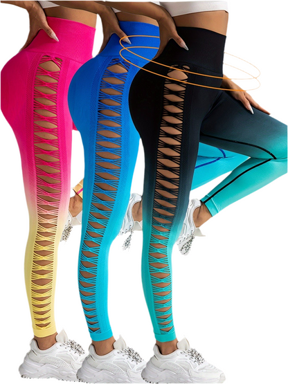 3 Pack Butt-Lifting Seamless Leggings – Sculpt, Lift & Enhance