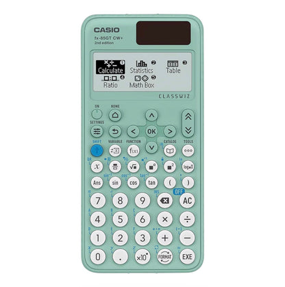 Casio fx-85GTCW+ Scientific Calculator Green UK Version