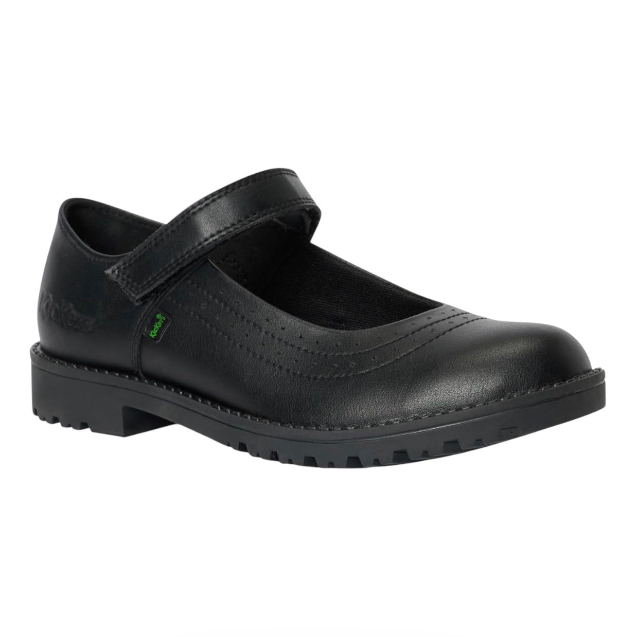 Kickers Girls Lachly Mary Jane School Shoes Cushioned Fit