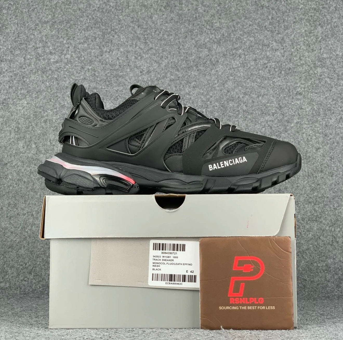 Balenciaga Track LED Trainer 'Black