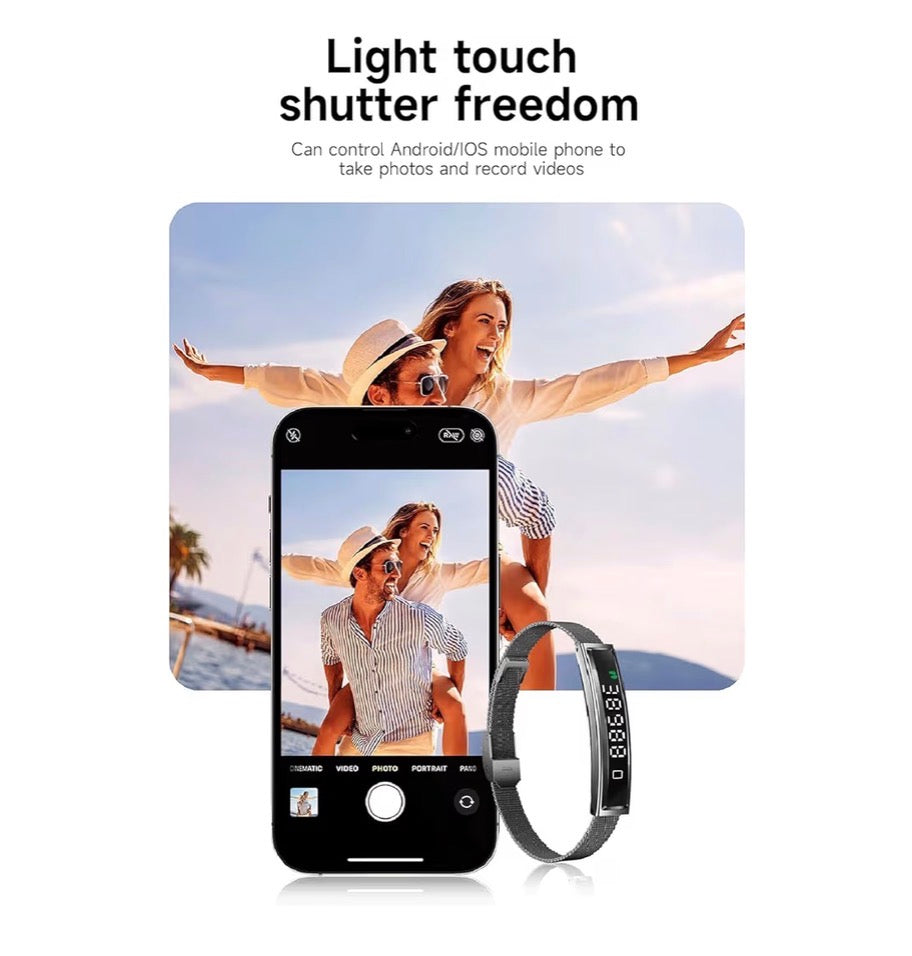 Fitness Tracker Smart Bracelet Heart Rate Sleep Step Monitor