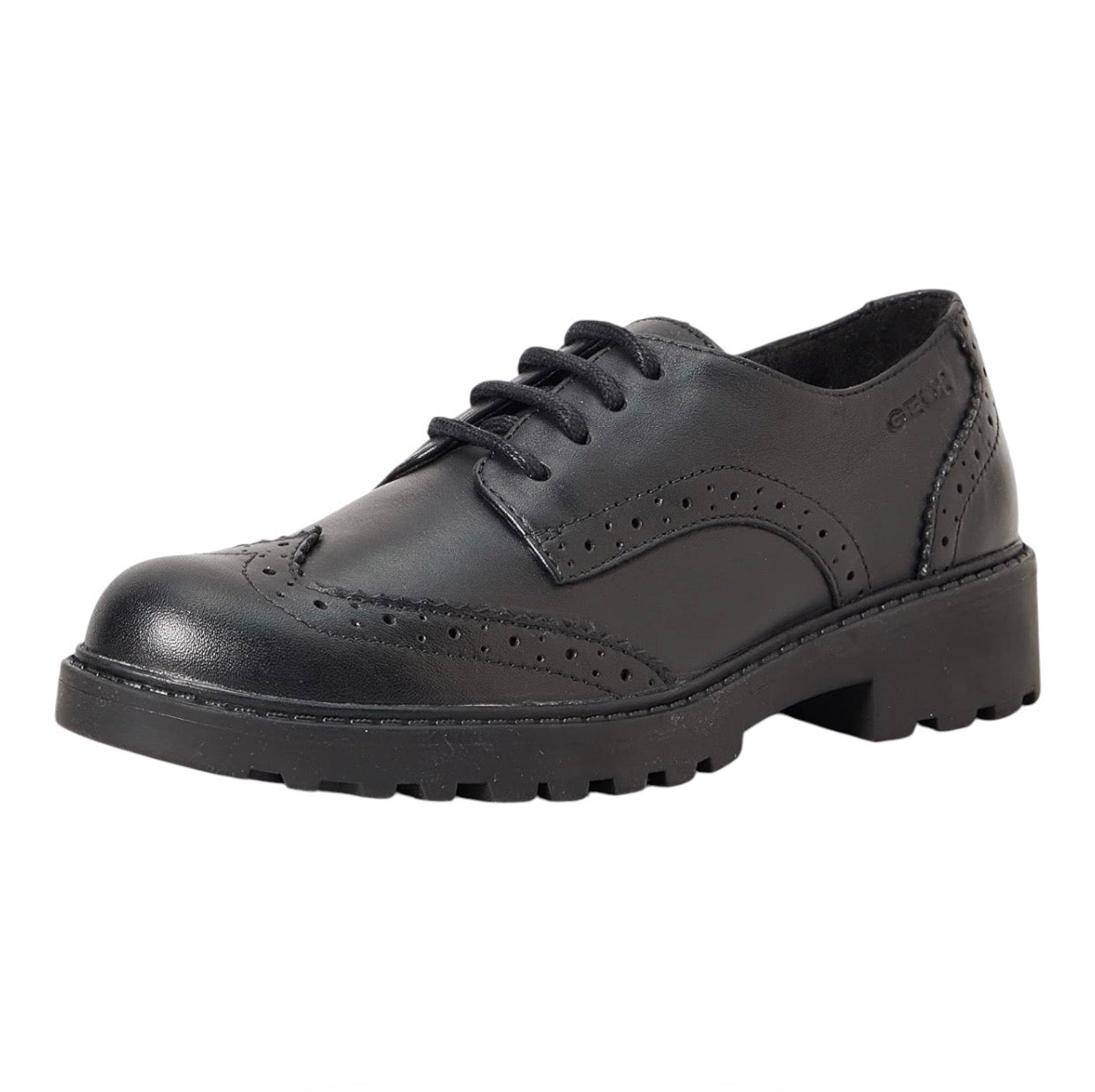 Geox J Casey Girl N Brogues Girls’ Smart School Shoes