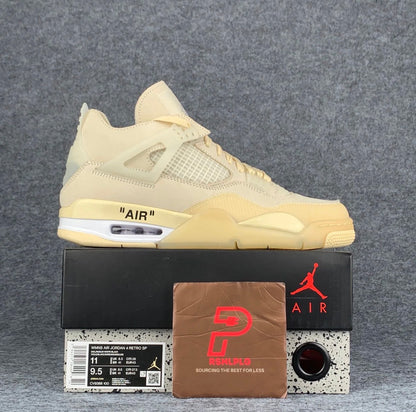 Off-White x Wmns Air Jordan 4 Retro SP 'Sail'
