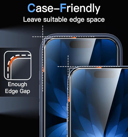 JETech iPhone 17 Screen Protector 3 Pack 9H Tempered Glass