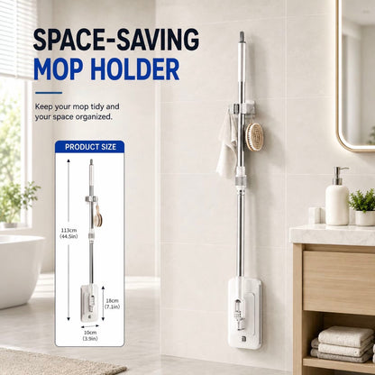 SOPAMI Extendable Telescopic Flat Clip Mop 360° Swivel