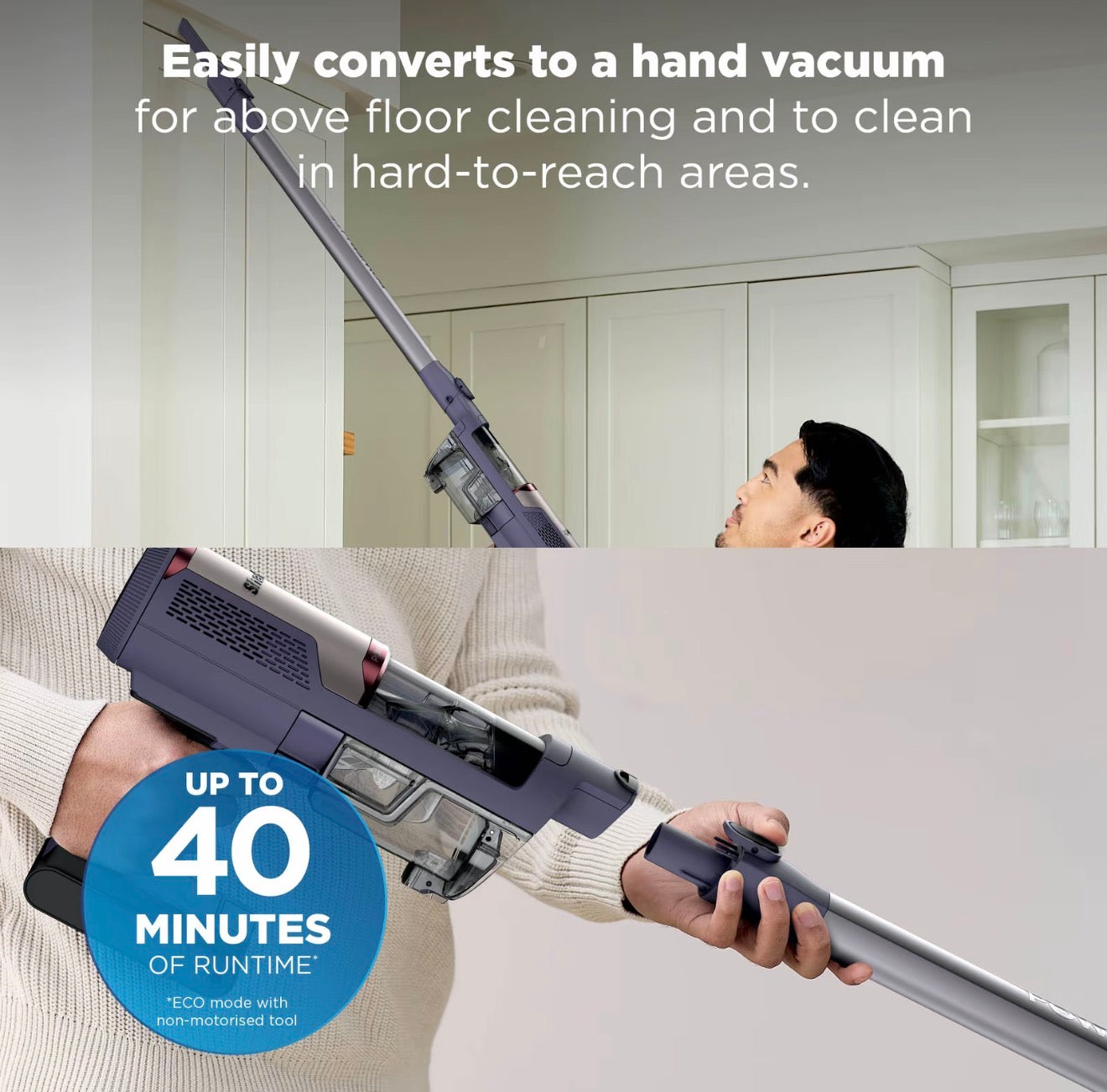 Shark Cordless Stick Vacuum Cleaner with Attachments