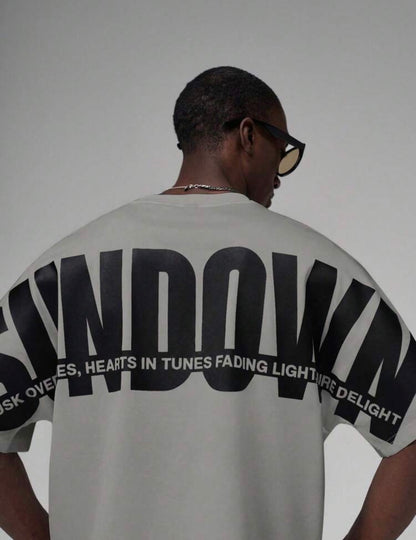 STYNVO Men’s Letter Graphic T Shirt