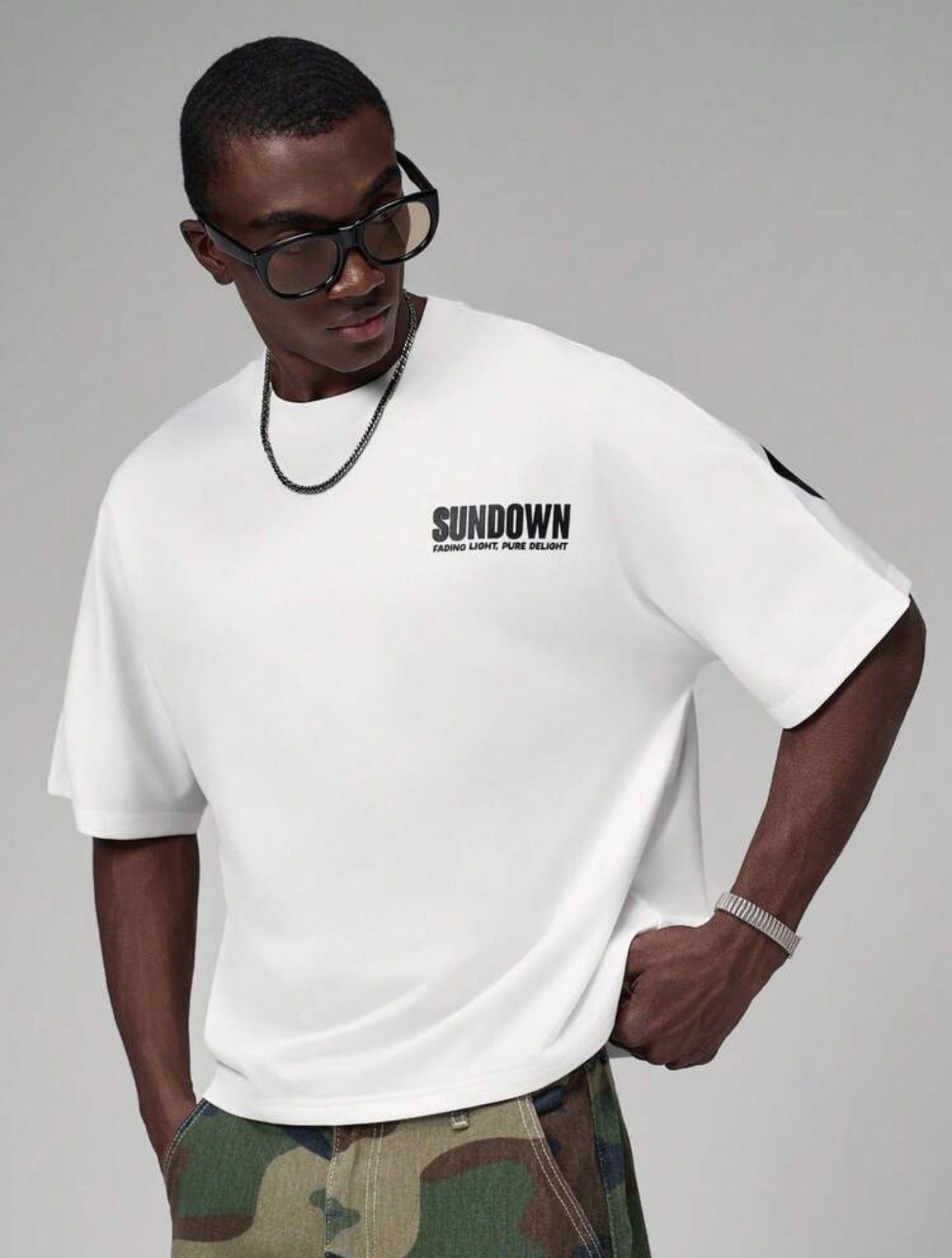 STYNVO Men’s Letter Graphic T Shirt