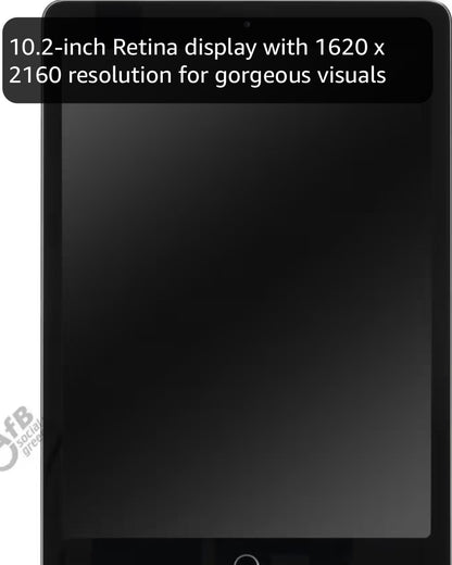 Apple iPad 10.2-inch 2020 32GB Wi-Fi Space Grey Renewed