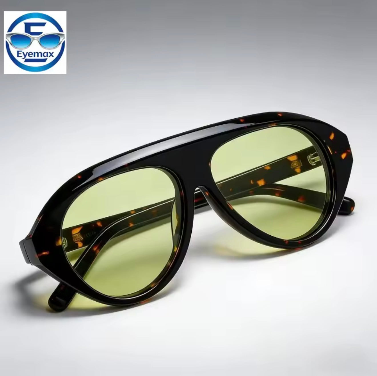 New Fashion Large Frame Sunglasses Female Designer Brand Acetate Outdoor Handmade UV400 Men's Driving Travel Sunglasses 145mm