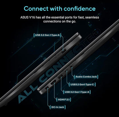 ASUS V16 V3607VH Gaming Laptop RTX 5070 16GB 512GB 144Hz WUXGA