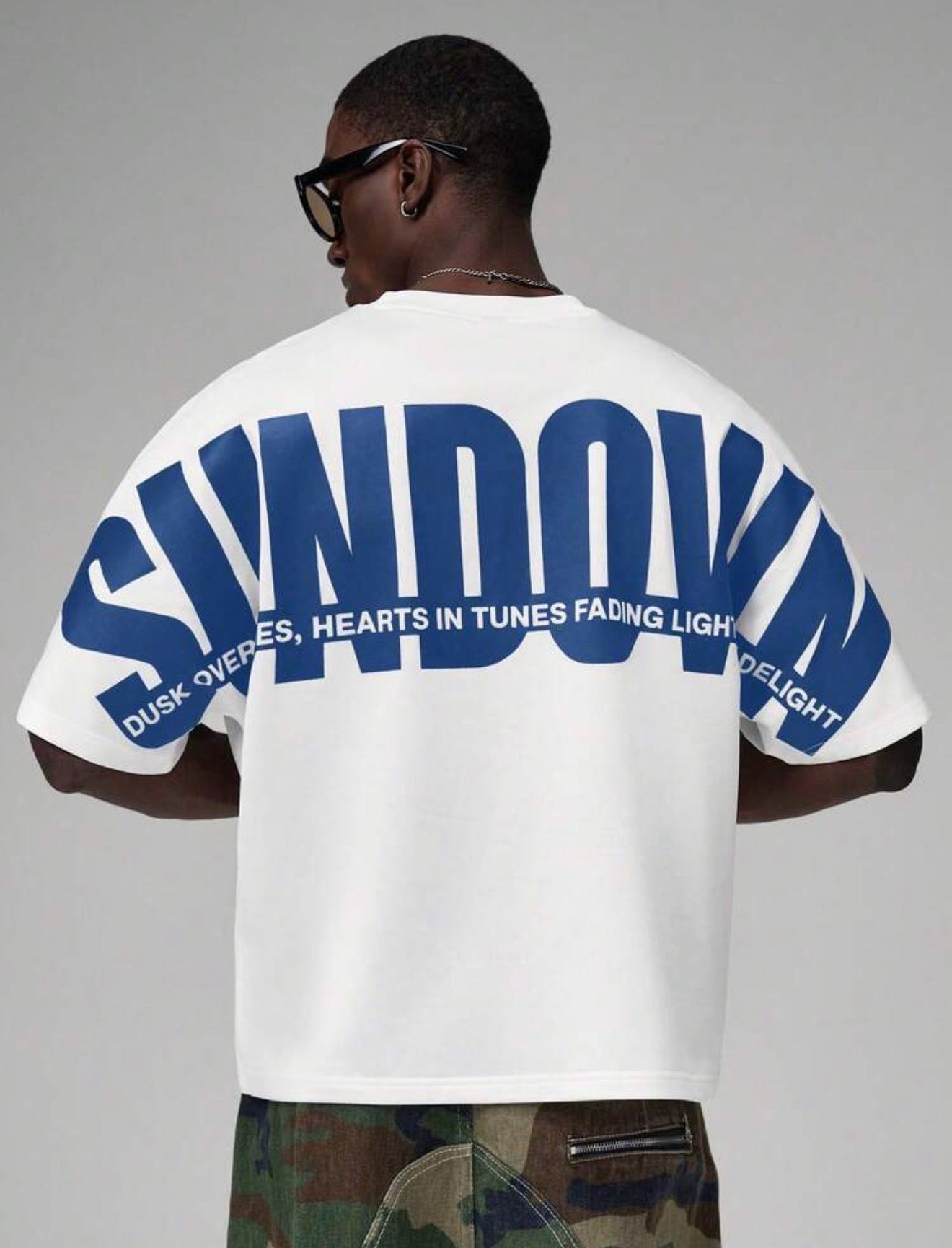 STYNVO Men’s Letter Graphic T Shirt