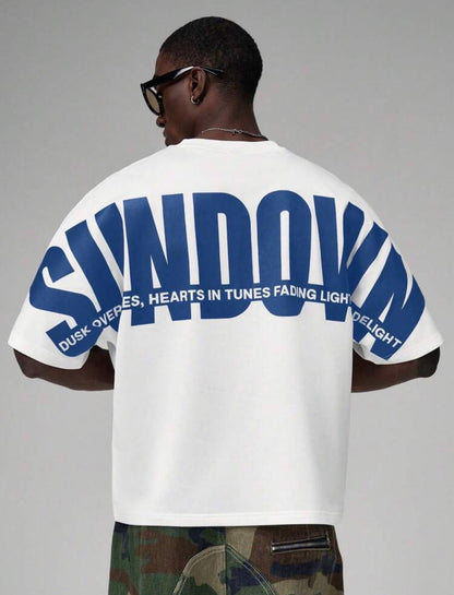 STYNVO Men’s Letter Graphic T Shirt