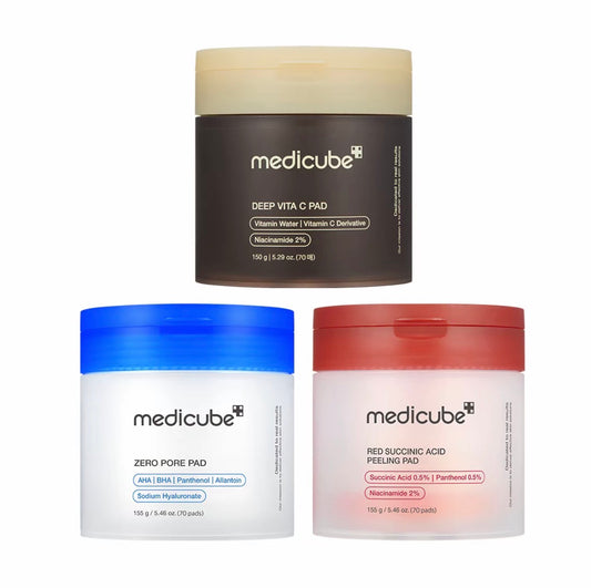 medicube Mix & Pick Toner Pad Set Pore Brightening Korean Skincare