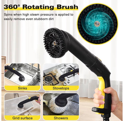 5 Bar Steam Cleaner with 26 Accessories