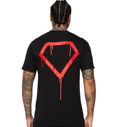 Diamond Goat Short Sleeve Tee Black