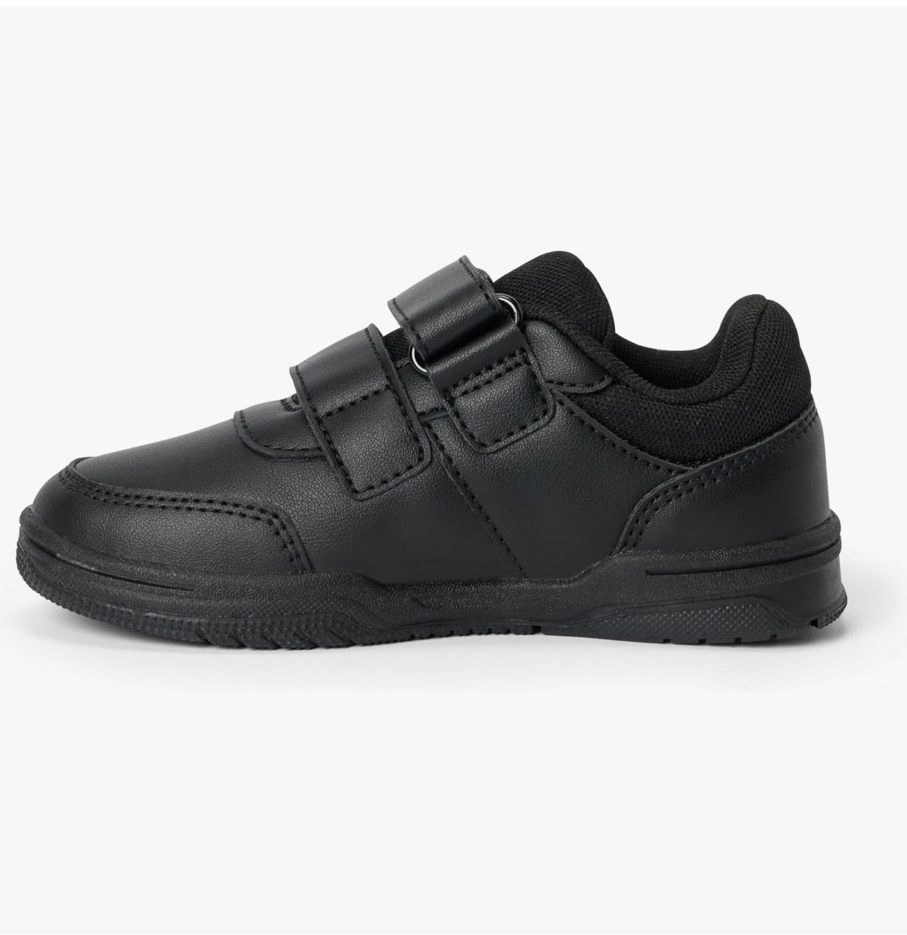 Kickers Kids Mervan Unisex Black School Shoes Trainer Style