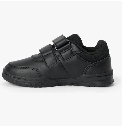 Kickers Kids Mervan Unisex Black School Shoes Trainer Style