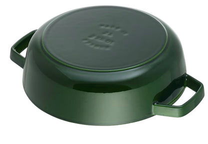 STAUB 40511-476-0 Cast Iron Chistera, 28 cm Green and Blue
