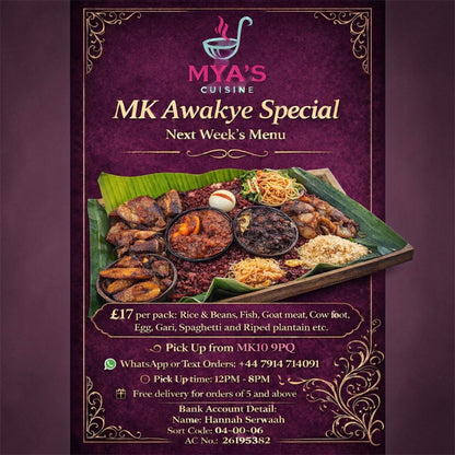 Mya’s Cuisine UK(Milton Keynes)