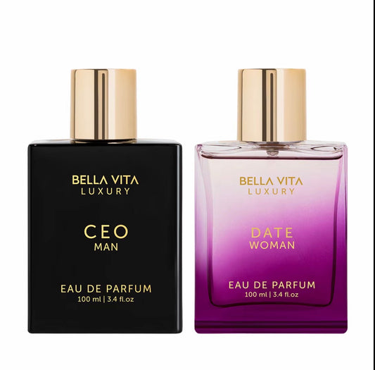 BellaVita Buzzin & Bussin 2x100ml EDP Perfume Set