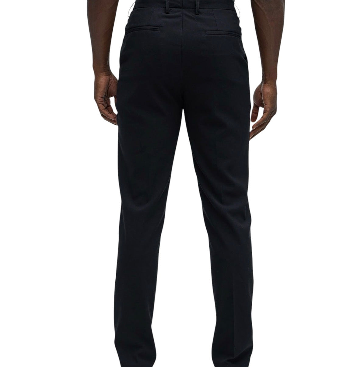 The Modern Stretch Slim Trouser Black