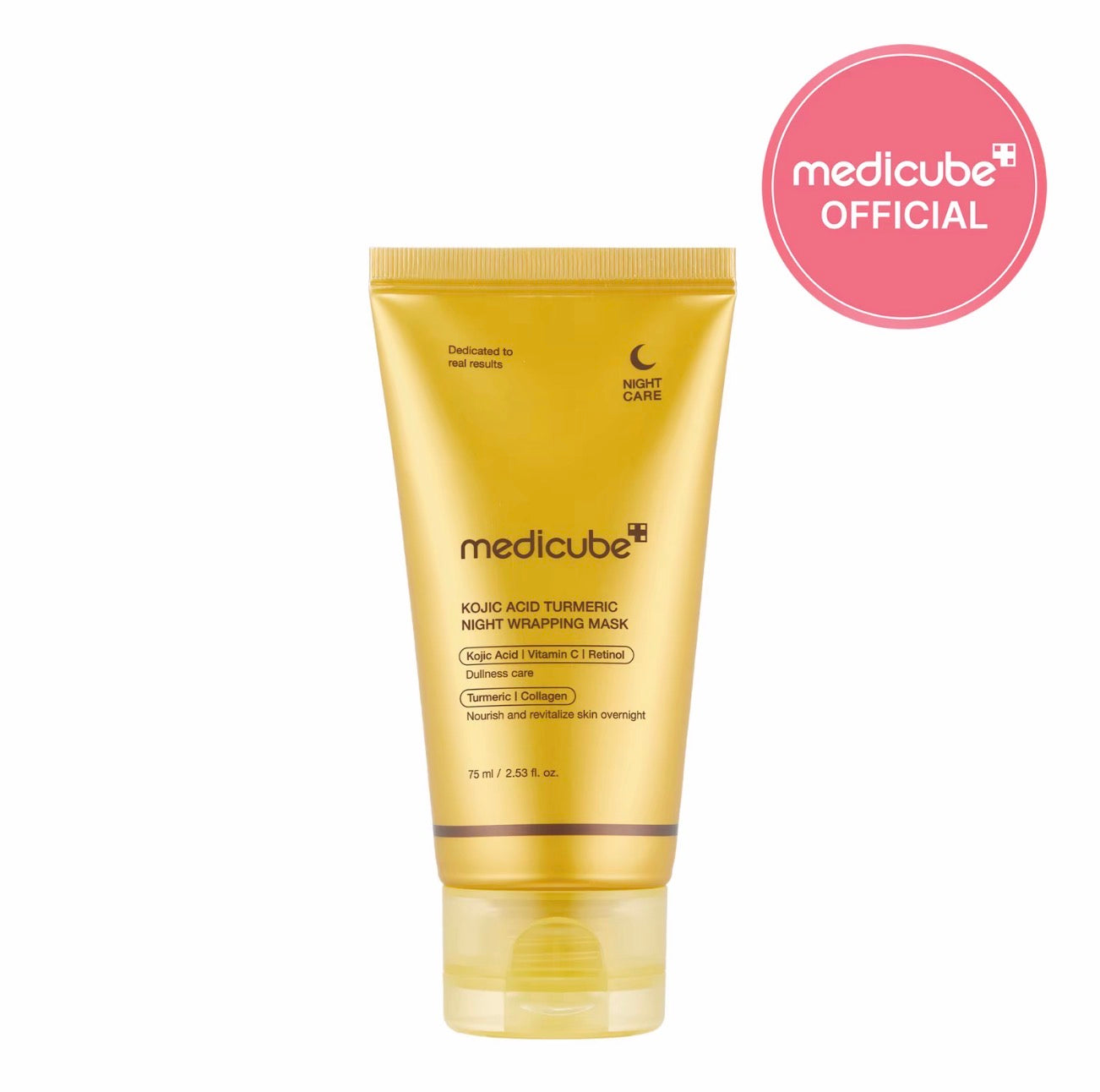 medicube Turmeric Overnight Wrapping Peel Off Mask Korean Skincare