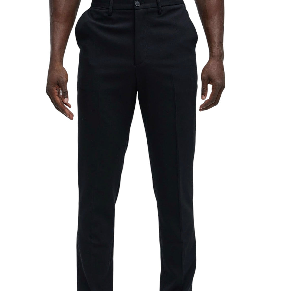 The Modern Stretch Slim Trouser Black