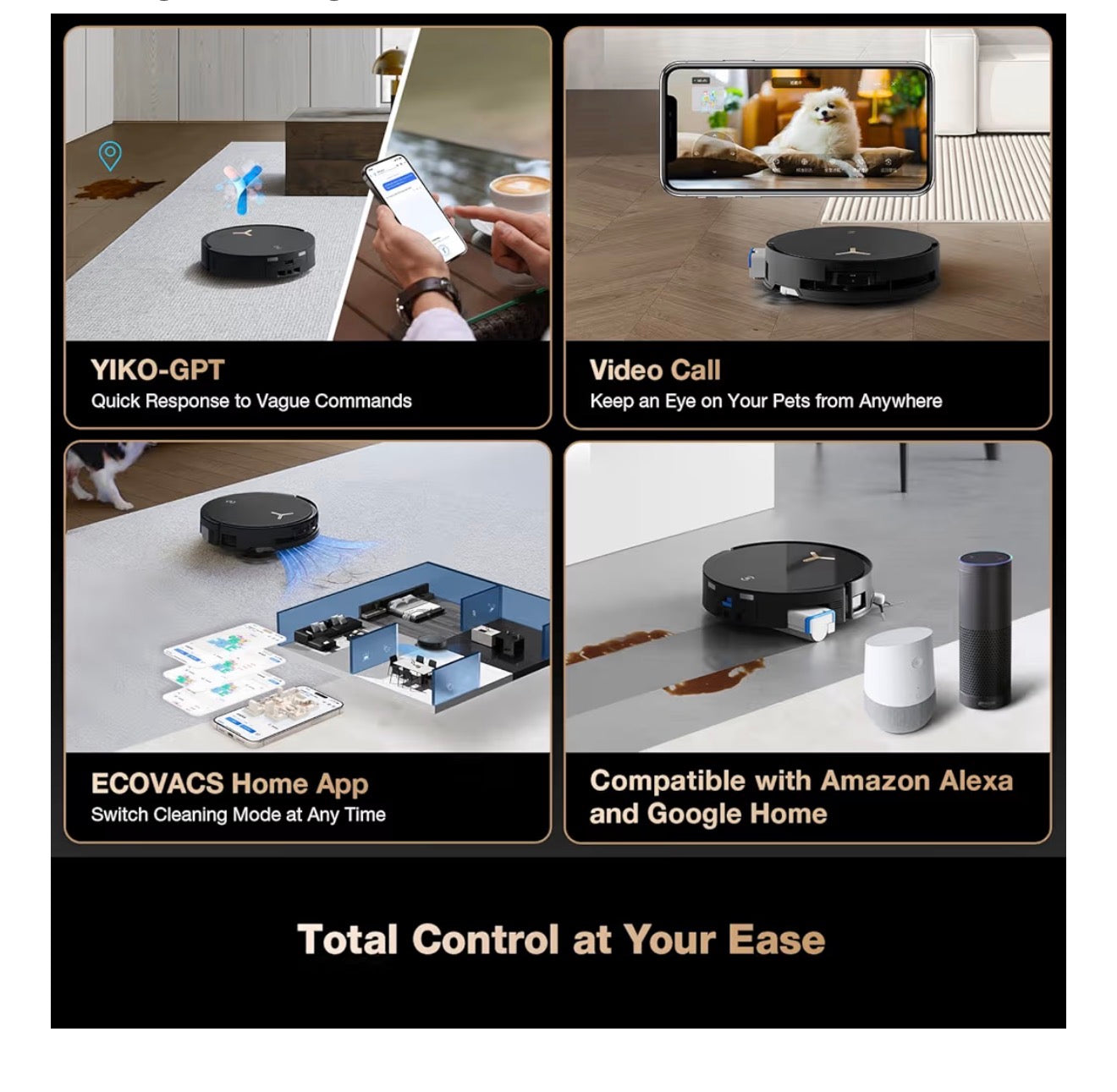 ECOVACS DEEBOT X8 PRO OMNI Robot Vacuum & Mop