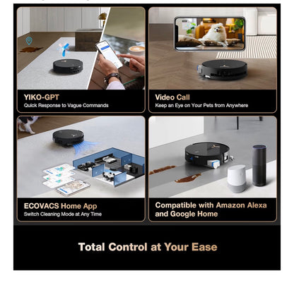 ECOVACS DEEBOT X8 PRO OMNI Robot Vacuum & Mop