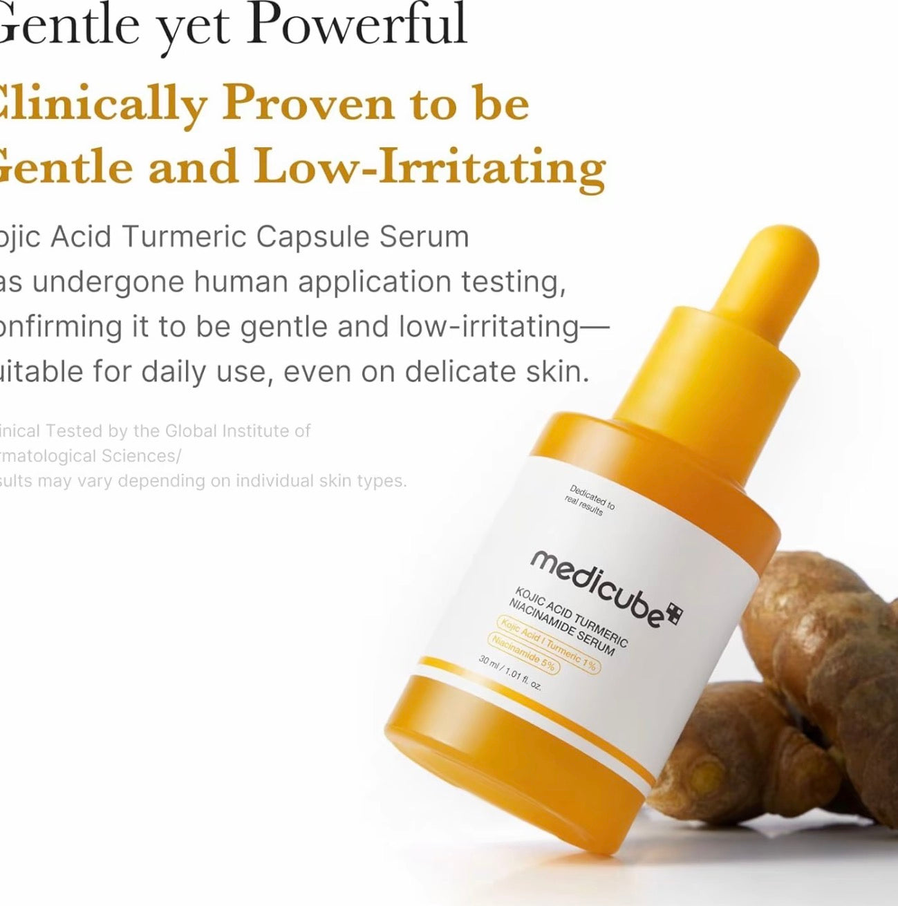 medicube Kojic Acid Turmeric Capsule Serum with Niacinamide Glow Capsules