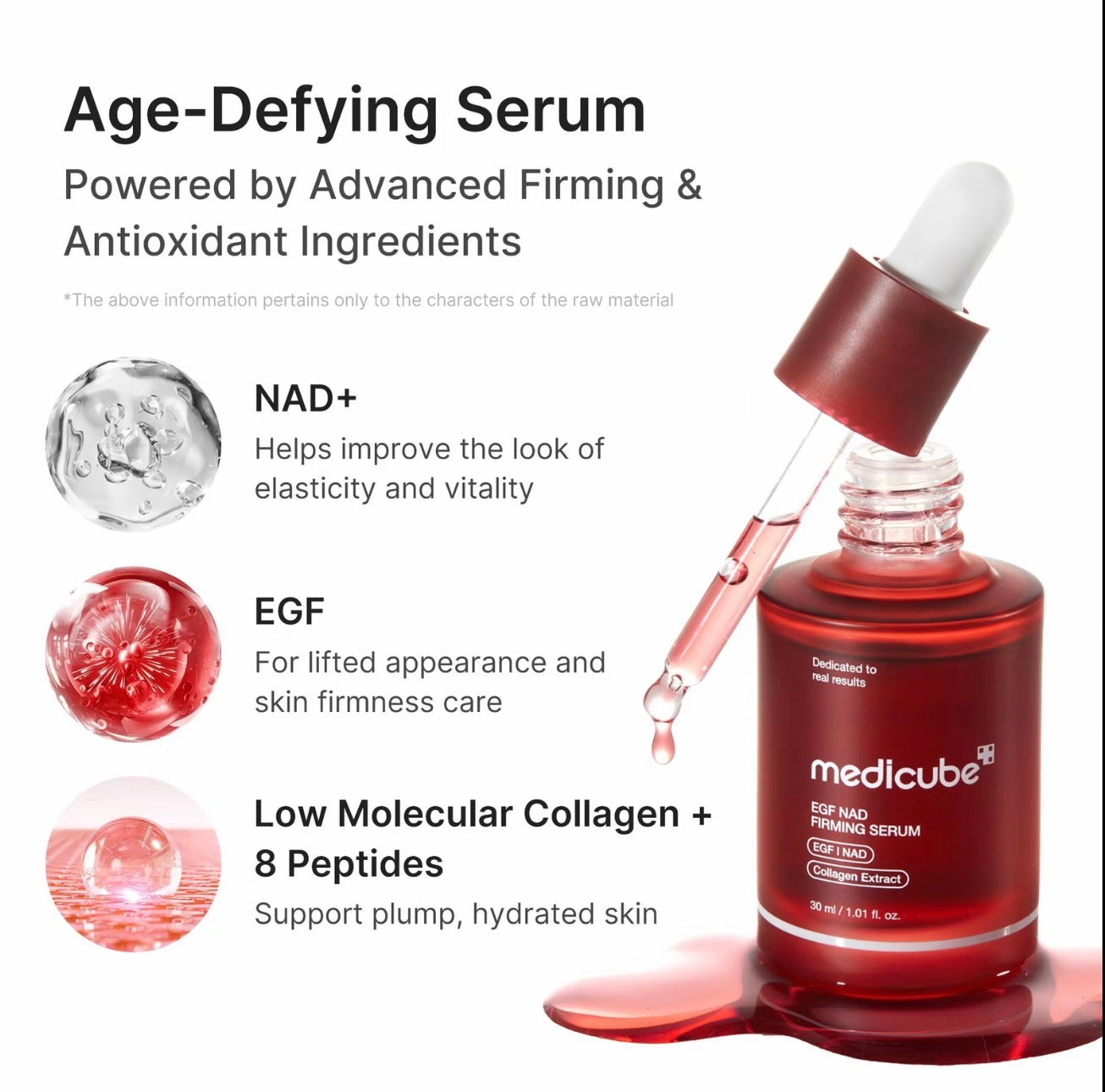 medicube NAD+ EGF Firming Serum 30ml
