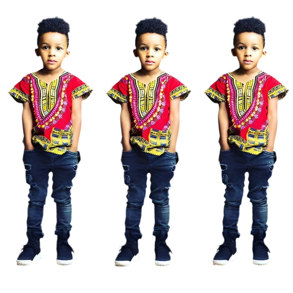 Kids' Dashiki Shirt / African children Clothing