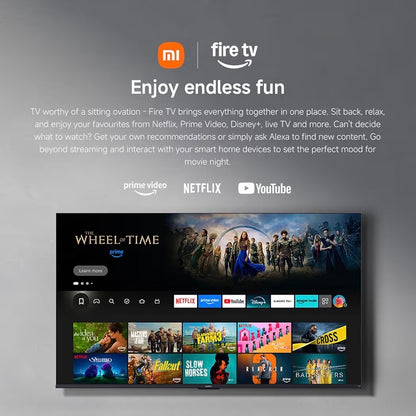 Xiaomi TV F 43” 4K UHD Smart TV | Fire TV, Alexa & HDR10