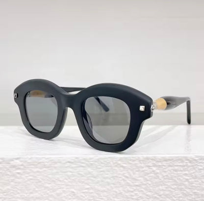 Maske J1 Thick Acetate Heavy Classical Sunglasses Uv400 Optical Prescription Frame Men Classical Designer Brand Germany Glasses