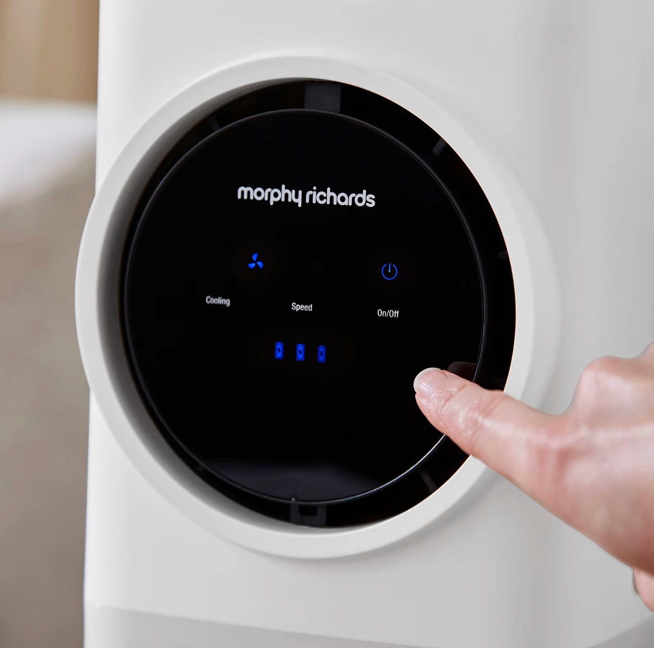 Morphy Richards Flexi Freeze 1L Cordless Travel Desktop Mini Air Cooler