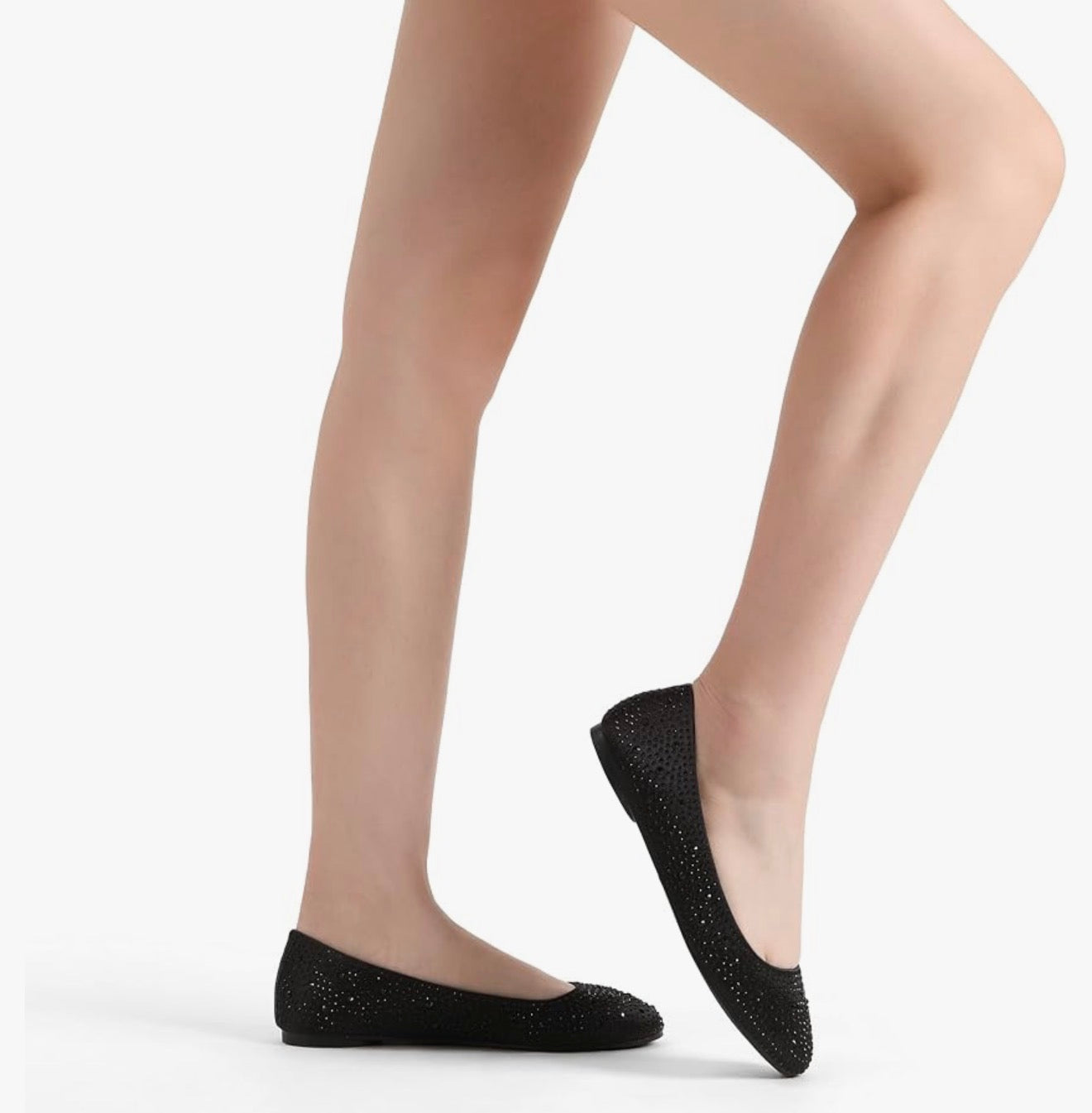 DREAM PAIRS Women’s Pointed Toe Ballet Flats Slip-On Shoes