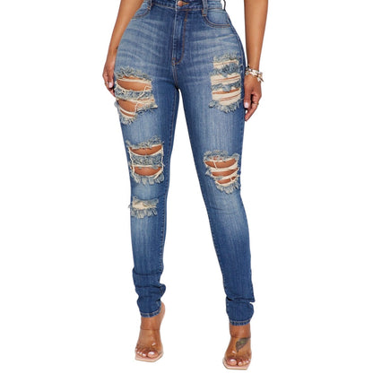 Tough It Up Stretch Skinny Jeans Dark Wash