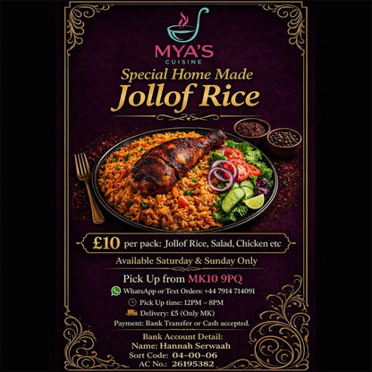 Mya’s Cuisine UK(Milton Keynes)
